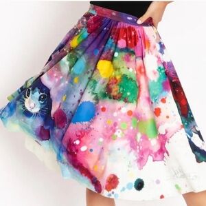 Meow Midi Skirt